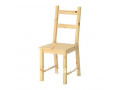 Chair solid natural pine wood