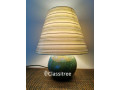 Table Lamp round green base 