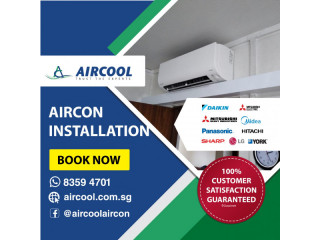 Best Aircool Aircon installation singapore aircon servicing