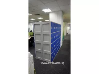 Office Lockers for Hot Desking with Combination Keyless Lock