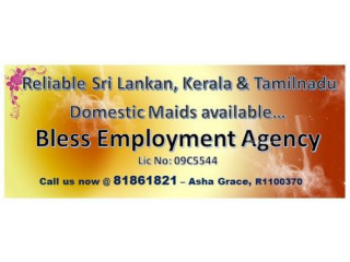 Providing Domestic Helpers from Sri Lanka Kerala Tamilnadu
