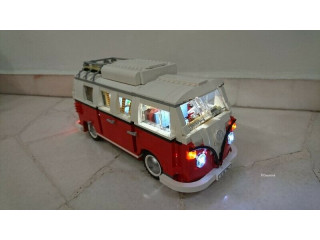 Lego Camper Van with Led Light Kit 