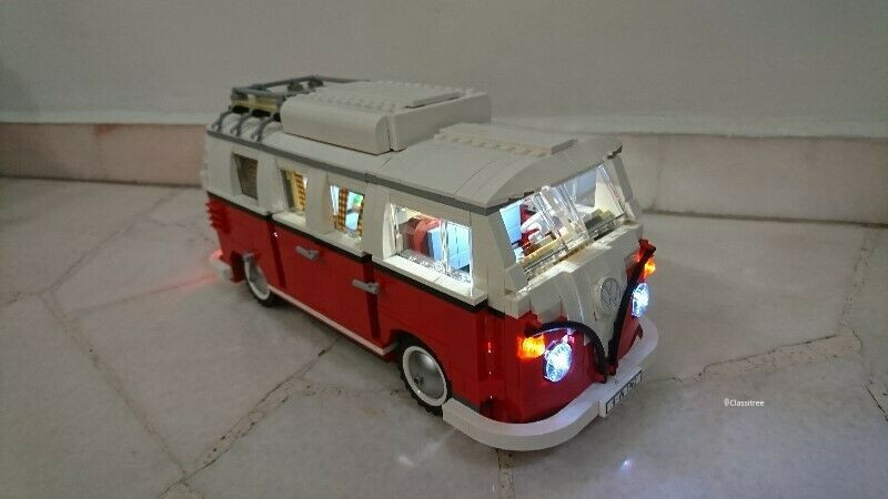 lego-camper-van-with-led-light-kit-big-0