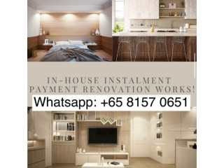 In house instalment payment renovation work