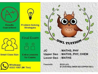 MathPhysicsChemistry SecJC Premier Math and Science tuition