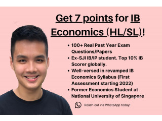 Affordable IB Economics Tuition HLSL Taught by ex SJI IBIP