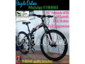  Foldable Mountain Bikes Speeds Disc Brakes Full suspensi