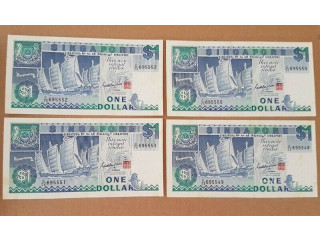 Singapore rd series of Currency Goh Keng Swee Notes Ship se