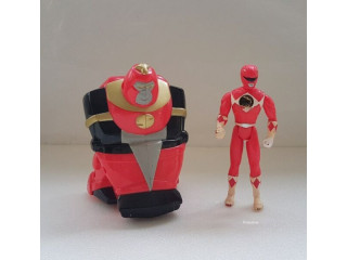 Power Rangers Collection RED Power Rangers with Ninjazord r