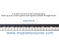 Piano lessons online via zoom offer personalised piano cours