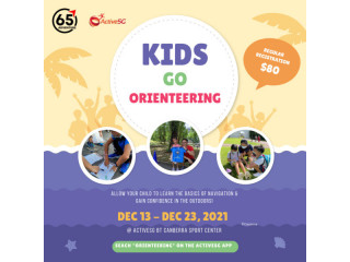 Kids Go Orienteering Classes are organised at various Active