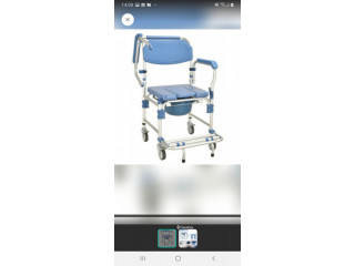 Brand new foldable commode wheelchair and no foldable also