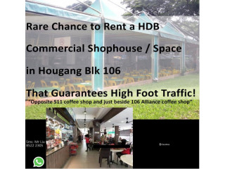 Shophouse Commercial Shop Space Good Frontage and High Traff