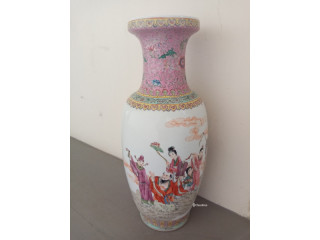 Big Tall China Ceramic Vase for sale