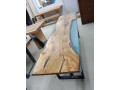 Epoxy Blue River Dining table Custom size