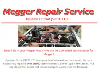 Megger Repair Service by Dynamics Circuit S Pte Ltd