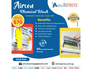 Best Aircon chemical wash Singapore Airconpros