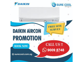 Daikin Aircon Promotion in Singapore Surecool
