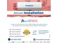 Panasonic aircon installation