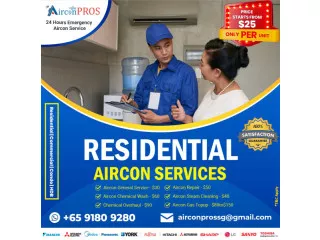 Best Residential Aircon servicing company in Singapore