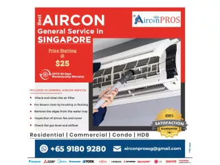 Best Aircon general service company in Singapore