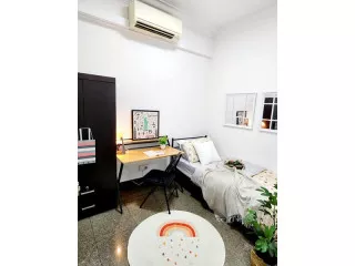 Nicely setup Common room within Simei Condo Apartment