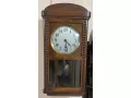 Vintage French Vedette wall clock with Westminster comes