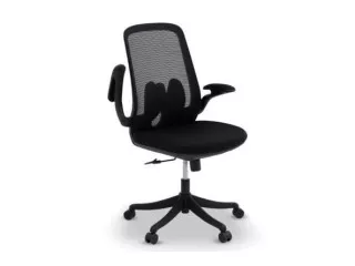 Ergonomic flexi arm mesh office chair Colour: Black