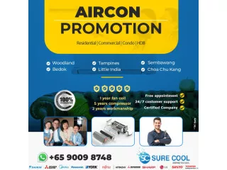 Best Aircon Promotion Company Service Singapore