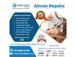 Surecool Aircon ; Aircon Repair Service Singapore