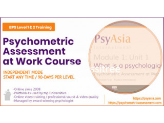 BPS Online Psychometric Test Training Course