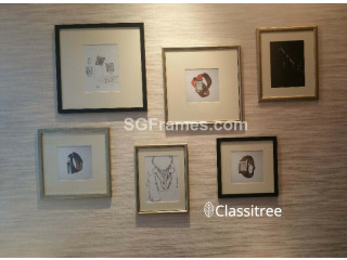 Framing Service for your Photos Painting and Posters SGFrame