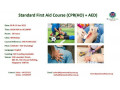 Standard First Aid Course CPRHO AED