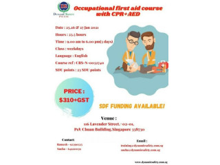 Occupational FirstAid Course with CPR AED