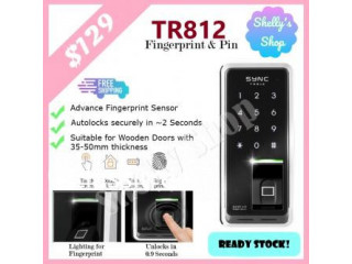 TR Digital Door Lock Fingerprint Pin