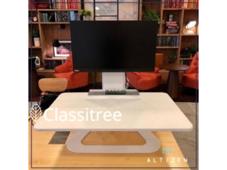 Altizen sitstand desk lets you stand and sit while working