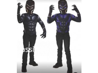 Official Black Panther costume masks and claws set Medium