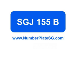  Digit Car Number Plate for Sale SGJ B SGJB