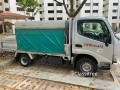  Footer Lorry with half Canopy removal for Rent