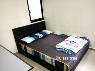 Master Bedroom with Aircon in Room HDB Spacious Quiet Surrou
