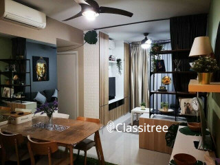 Near Sengkang MRT Bedroom Condo With Enclosed Kitchen For Sa