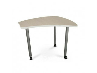 Last sets White Ceramic table top with wheels