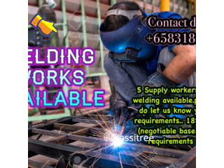  supply welding workers available