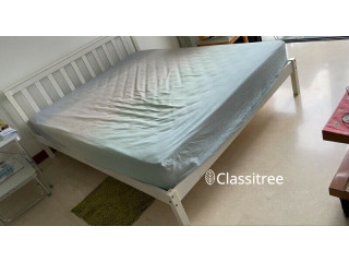 Good wooden bed for sale