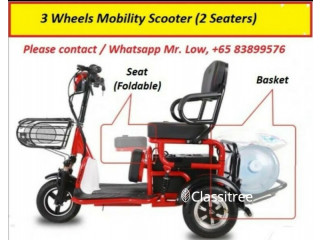 Mobility Scooter PMA Seaters